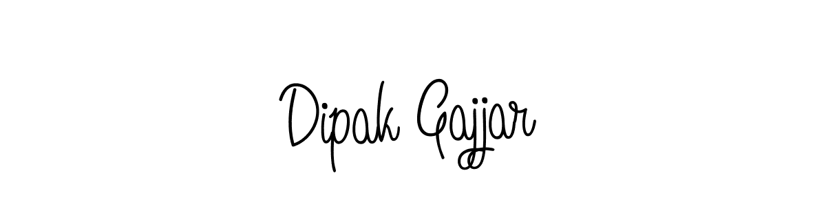 How to make Dipak Gajjar signature? Angelique-Rose-font-FFP is a professional autograph style. Create handwritten signature for Dipak Gajjar name. Dipak Gajjar signature style 5 images and pictures png