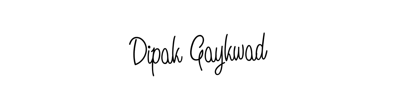 Make a short Dipak Gaykwad signature style. Manage your documents anywhere anytime using Angelique-Rose-font-FFP. Create and add eSignatures, submit forms, share and send files easily. Dipak Gaykwad signature style 5 images and pictures png