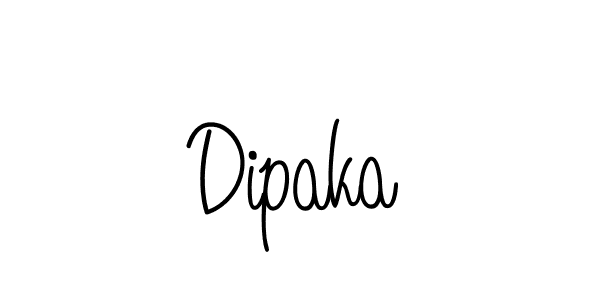 How to make Dipaka signature? Angelique-Rose-font-FFP is a professional autograph style. Create handwritten signature for Dipaka name. Dipaka signature style 5 images and pictures png