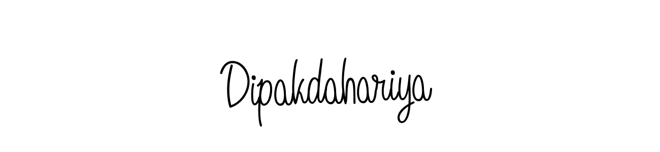 Once you've used our free online signature maker to create your best signature Angelique-Rose-font-FFP style, it's time to enjoy all of the benefits that Dipakdahariya name signing documents. Dipakdahariya signature style 5 images and pictures png