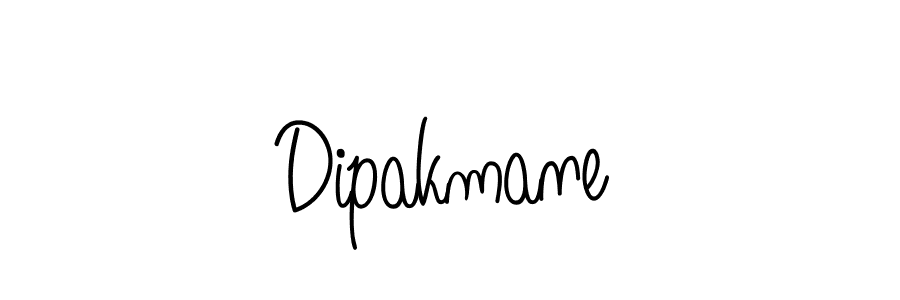 How to make Dipakmane name signature. Use Angelique-Rose-font-FFP style for creating short signs online. This is the latest handwritten sign. Dipakmane signature style 5 images and pictures png