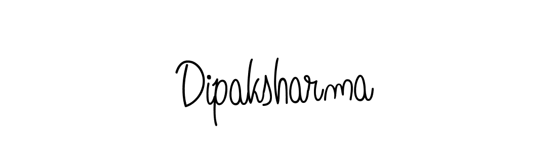 It looks lik you need a new signature style for name Dipaksharma. Design unique handwritten (Angelique-Rose-font-FFP) signature with our free signature maker in just a few clicks. Dipaksharma signature style 5 images and pictures png