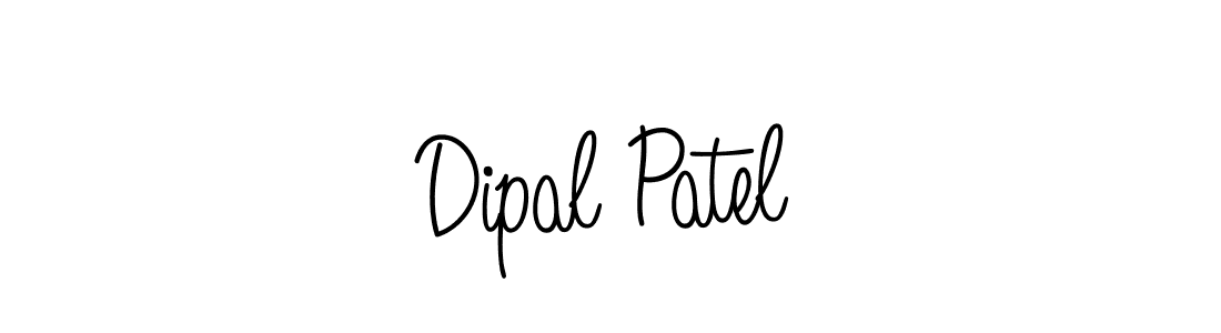 Create a beautiful signature design for name Dipal Patel. With this signature (Angelique-Rose-font-FFP) fonts, you can make a handwritten signature for free. Dipal Patel signature style 5 images and pictures png