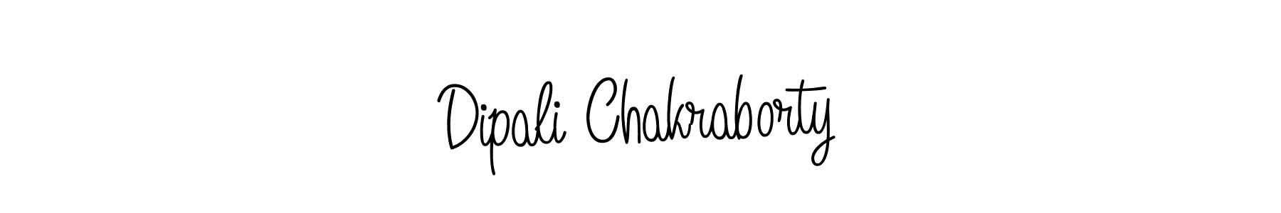 Dipali Chakraborty stylish signature style. Best Handwritten Sign (Angelique-Rose-font-FFP) for my name. Handwritten Signature Collection Ideas for my name Dipali Chakraborty. Dipali Chakraborty signature style 5 images and pictures png