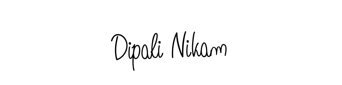 Make a beautiful signature design for name Dipali Nikam. Use this online signature maker to create a handwritten signature for free. Dipali Nikam signature style 5 images and pictures png