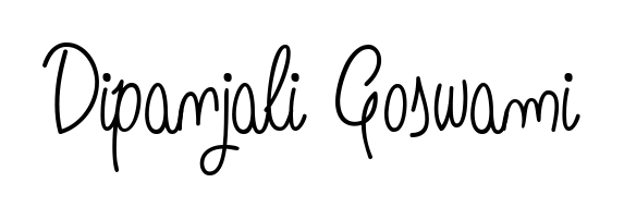 A classic penmanship look for Dipanjali Goswami. The Angelique-Rose-font-FFP font brings timeless elegance and confidence to every signed document. Dipanjali Goswami signature style 5 images and pictures png