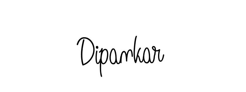 Design your own signature with our free online signature maker. With this signature software, you can create a handwritten (Angelique-Rose-font-FFP) signature for name Dipankar. Dipankar signature style 5 images and pictures png