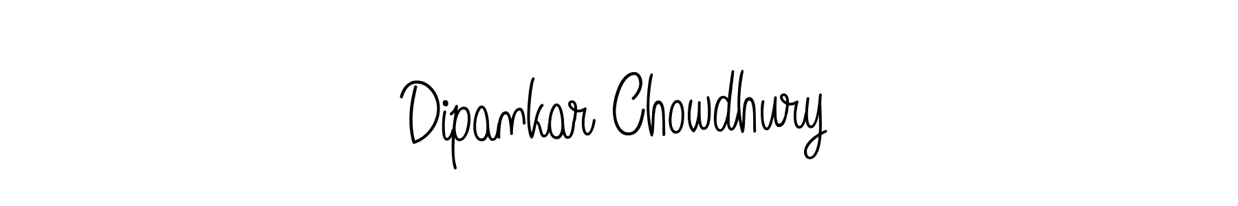 How to make Dipankar Chowdhury signature? Angelique-Rose-font-FFP is a professional autograph style. Create handwritten signature for Dipankar Chowdhury name. Dipankar Chowdhury signature style 5 images and pictures png