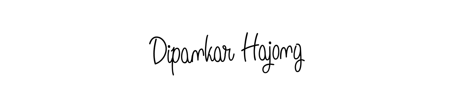 Create a beautiful signature design for name Dipankar Hajong. With this signature (Angelique-Rose-font-FFP) fonts, you can make a handwritten signature for free. Dipankar Hajong signature style 5 images and pictures png