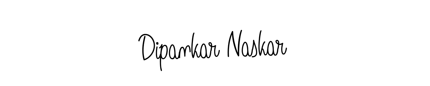 Dipankar Naskar stylish signature style. Best Handwritten Sign (Angelique-Rose-font-FFP) for my name. Handwritten Signature Collection Ideas for my name Dipankar Naskar. Dipankar Naskar signature style 5 images and pictures png