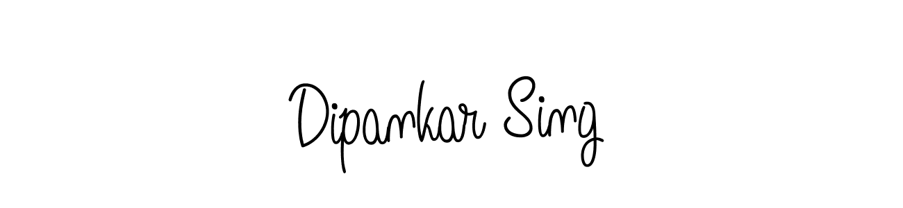 Also we have Dipankar Sing name is the best signature style. Create professional handwritten signature collection using Angelique-Rose-font-FFP autograph style. Dipankar Sing signature style 5 images and pictures png