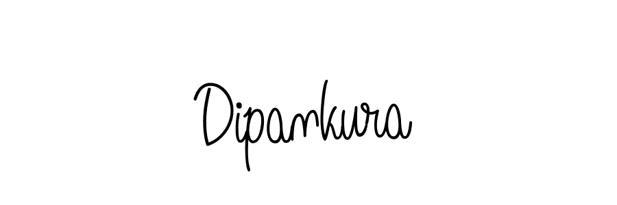 The best way (Angelique-Rose-font-FFP) to make a short signature is to pick only two or three words in your name. The name Dipankura include a total of six letters. For converting this name. Dipankura signature style 5 images and pictures png