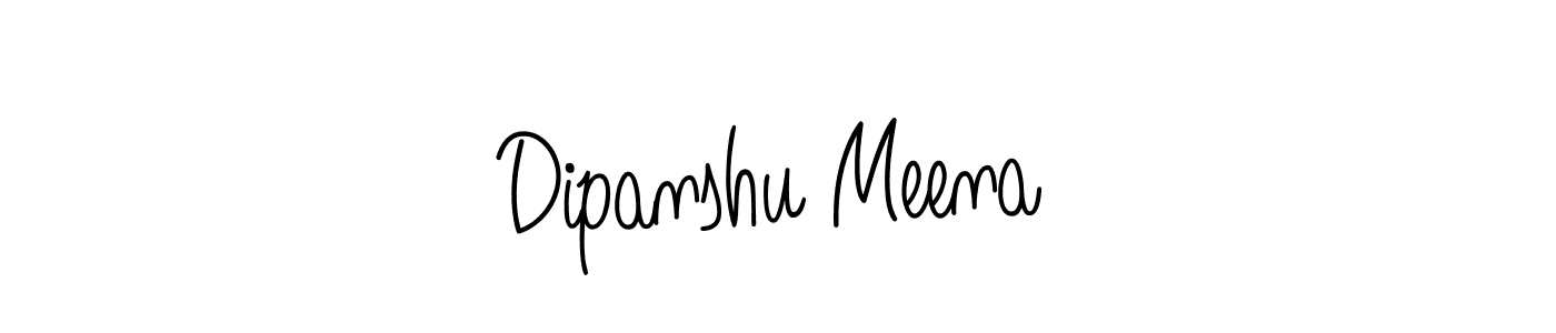 Check out images of Autograph of Dipanshu Meena name. Actor Dipanshu Meena Signature Style. Angelique-Rose-font-FFP is a professional sign style online. Dipanshu Meena signature style 5 images and pictures png