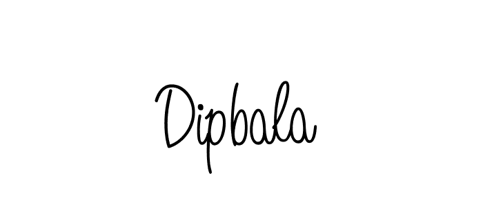 The best way (Angelique-Rose-font-FFP) to make a short signature is to pick only two or three words in your name. The name Dipbala include a total of six letters. For converting this name. Dipbala signature style 5 images and pictures png