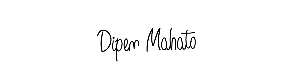 Once you've used our free online signature maker to create your best signature Angelique-Rose-font-FFP style, it's time to enjoy all of the benefits that Dipen Mahato name signing documents. Dipen Mahato signature style 5 images and pictures png