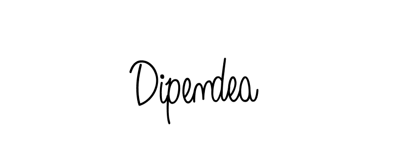 Also we have Dipendea name is the best signature style. Create professional handwritten signature collection using Angelique-Rose-font-FFP autograph style. Dipendea signature style 5 images and pictures png