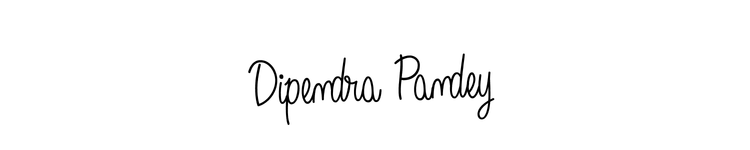 How to Draw Dipendra Pandey signature style? Angelique-Rose-font-FFP is a latest design signature styles for name Dipendra Pandey. Dipendra Pandey signature style 5 images and pictures png
