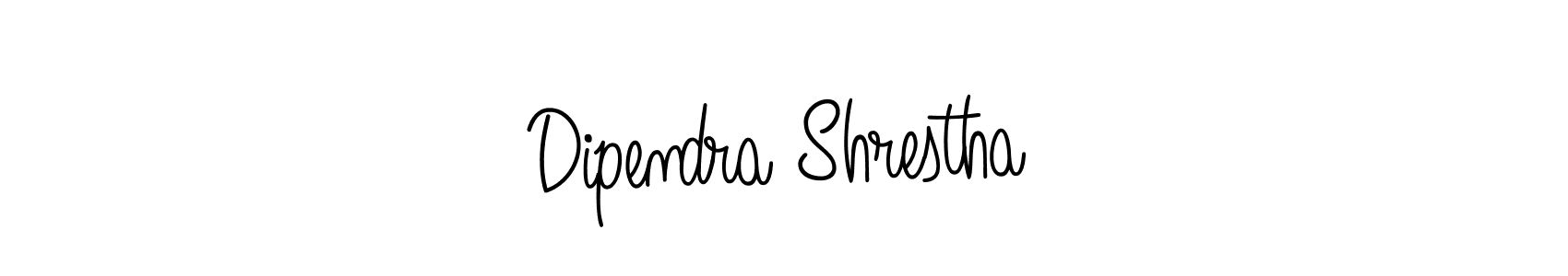 Once you've used our free online signature maker to create your best signature Angelique-Rose-font-FFP style, it's time to enjoy all of the benefits that Dipendra Shrestha name signing documents. Dipendra Shrestha signature style 5 images and pictures png