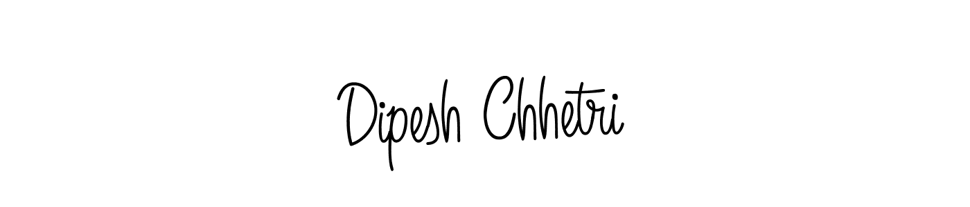How to make Dipesh Chhetri signature? Angelique-Rose-font-FFP is a professional autograph style. Create handwritten signature for Dipesh Chhetri name. Dipesh Chhetri signature style 5 images and pictures png