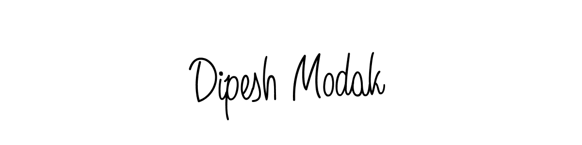 Also we have Dipesh Modak name is the best signature style. Create professional handwritten signature collection using Angelique-Rose-font-FFP autograph style. Dipesh Modak signature style 5 images and pictures png