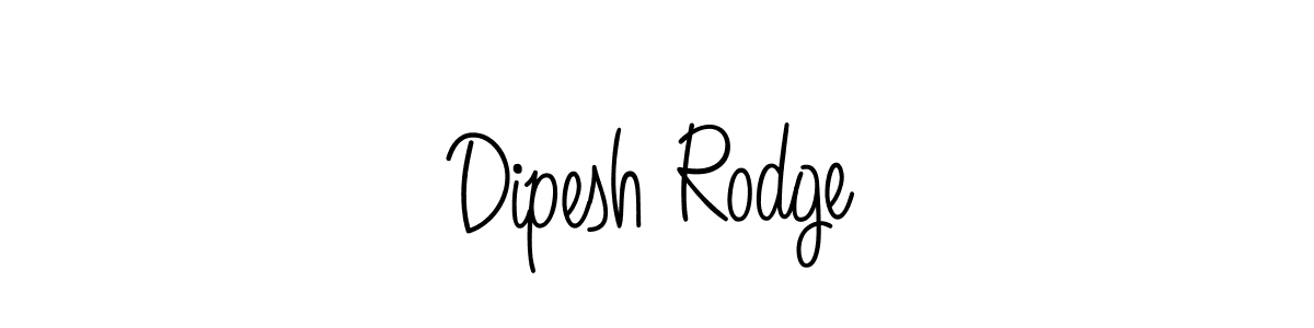 It looks lik you need a new signature style for name Dipesh Rodge. Design unique handwritten (Angelique-Rose-font-FFP) signature with our free signature maker in just a few clicks. Dipesh Rodge signature style 5 images and pictures png