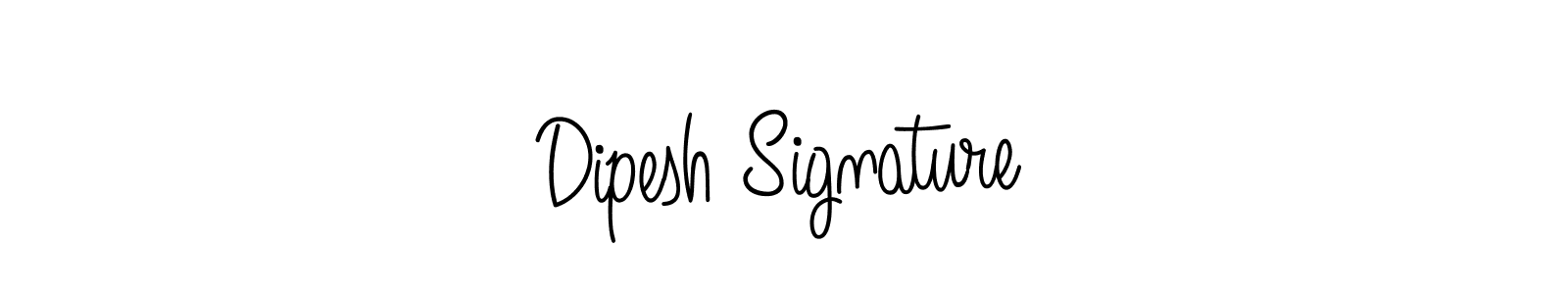 The best way (Angelique-Rose-font-FFP) to make a short signature is to pick only two or three words in your name. The name Dipesh Signature include a total of six letters. For converting this name. Dipesh Signature signature style 5 images and pictures png