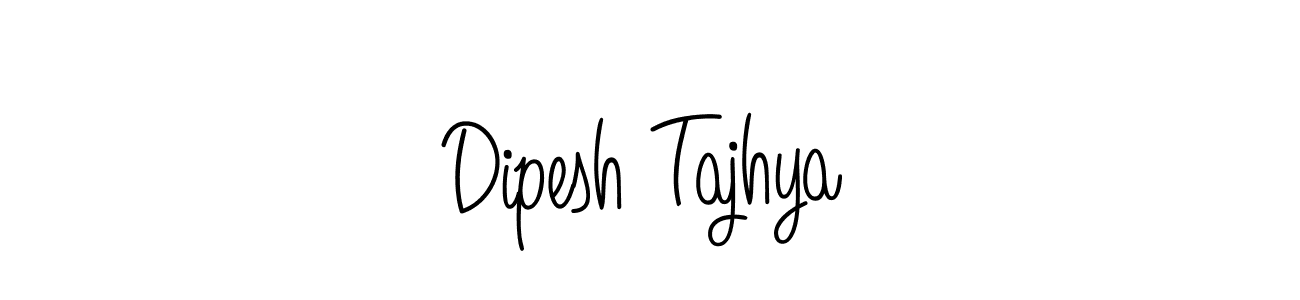 Also we have Dipesh Tajhya name is the best signature style. Create professional handwritten signature collection using Angelique-Rose-font-FFP autograph style. Dipesh Tajhya signature style 5 images and pictures png