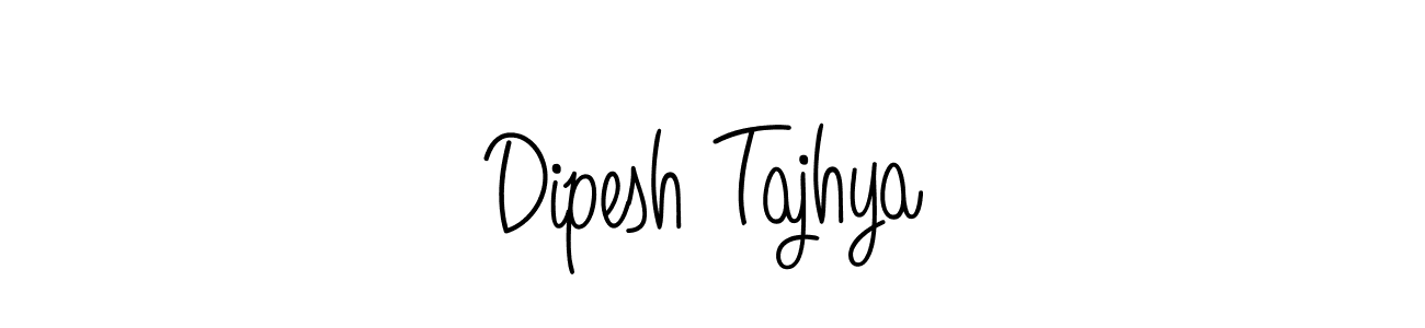 if you are searching for the best signature style for your name Dipesh Tajhya. so please give up your signature search. here we have designed multiple signature styles  using Angelique-Rose-font-FFP. Dipesh Tajhya signature style 5 images and pictures png