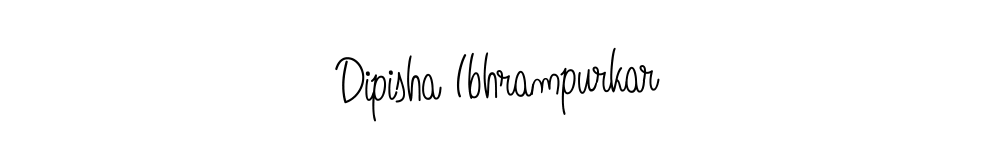 How to Draw Dipisha Ibhrampurkar signature style? Angelique-Rose-font-FFP is a latest design signature styles for name Dipisha Ibhrampurkar. Dipisha Ibhrampurkar signature style 5 images and pictures png