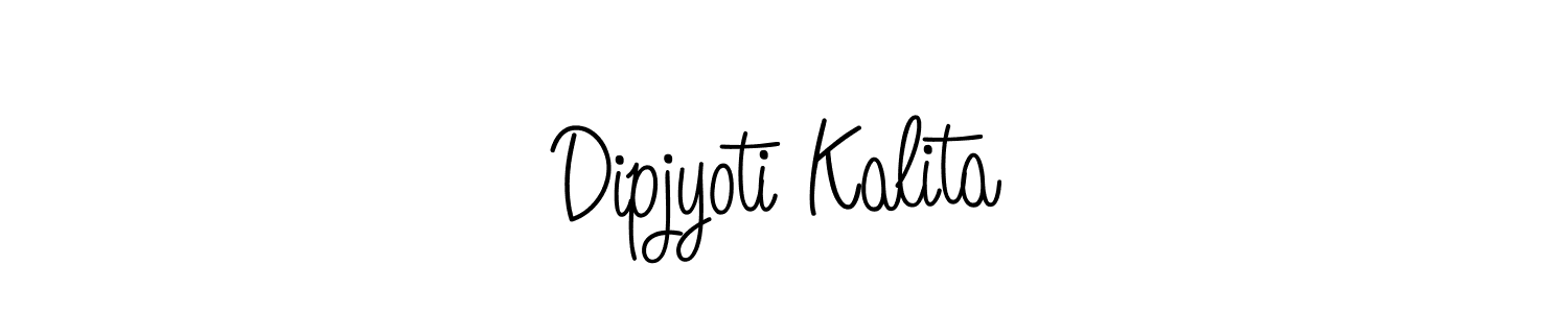 Make a short Dipjyoti Kalita signature style. Manage your documents anywhere anytime using Angelique-Rose-font-FFP. Create and add eSignatures, submit forms, share and send files easily. Dipjyoti Kalita signature style 5 images and pictures png
