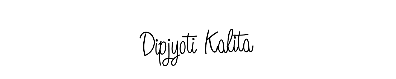 Make a short Dipjyoti Kalita signature style. Manage your documents anywhere anytime using Angelique-Rose-font-FFP. Create and add eSignatures, submit forms, share and send files easily. Dipjyoti Kalita signature style 5 images and pictures png