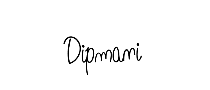 Best and Professional Signature Style for Dipmani. Angelique-Rose-font-FFP Best Signature Style Collection. Dipmani signature style 5 images and pictures png