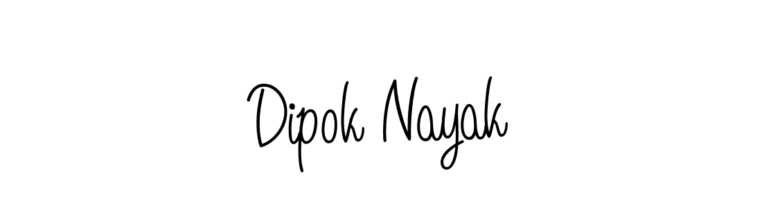 Best and Professional Signature Style for Dipok Nayak. Angelique-Rose-font-FFP Best Signature Style Collection. Dipok Nayak signature style 5 images and pictures png