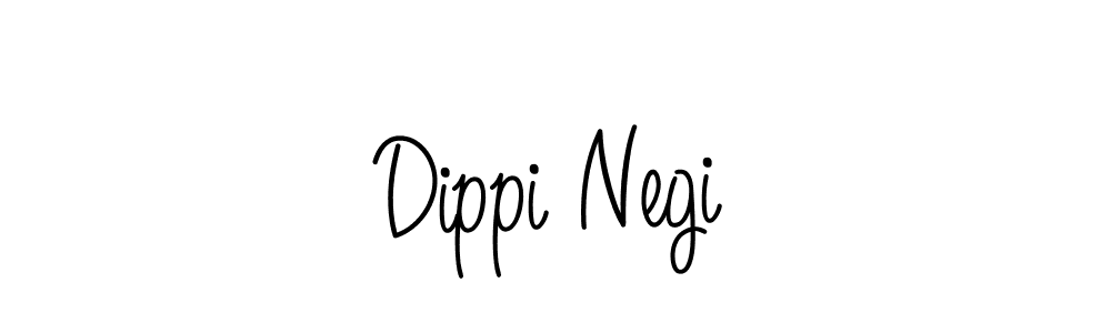 Angelique-Rose-font-FFP is a professional signature style that is perfect for those who want to add a touch of class to their signature. It is also a great choice for those who want to make their signature more unique. Get Dippi Negi name to fancy signature for free. Dippi Negi signature style 5 images and pictures png