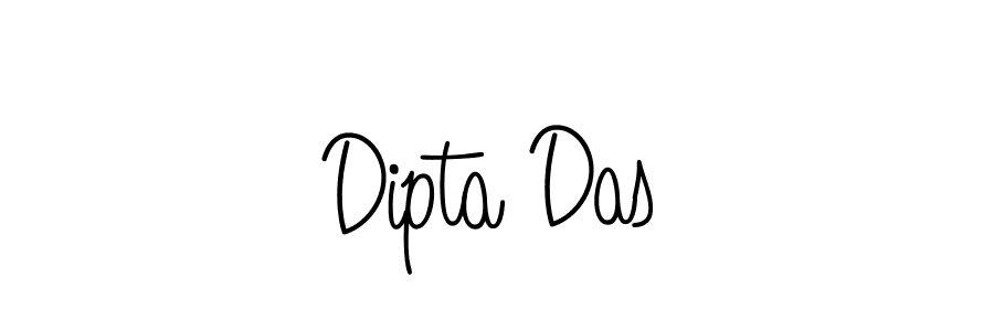 The best way (Angelique-Rose-font-FFP) to make a short signature is to pick only two or three words in your name. The name Dipta Das include a total of six letters. For converting this name. Dipta Das signature style 5 images and pictures png