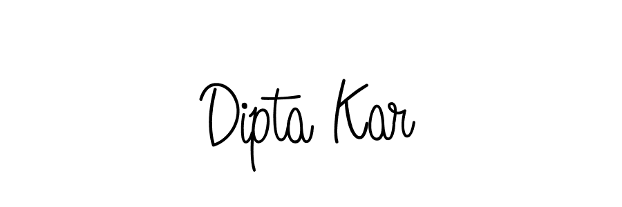 Angelique-Rose-font-FFP is a professional signature style that is perfect for those who want to add a touch of class to their signature. It is also a great choice for those who want to make their signature more unique. Get Dipta Kar name to fancy signature for free. Dipta Kar signature style 5 images and pictures png