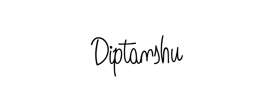 You should practise on your own different ways (Angelique-Rose-font-FFP) to write your name (Diptanshu) in signature. don't let someone else do it for you. Diptanshu signature style 5 images and pictures png