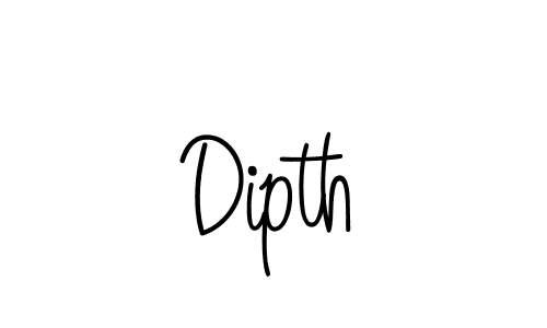 Here are the top 10 professional signature styles for the name Dipth. These are the best autograph styles you can use for your name. Dipth signature style 5 images and pictures png