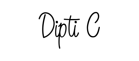 The Angelique-Rose-font-FFP signature style provides a bold statement for name Dipti C. Designed for business owners, executives, and leaders. Dipti C signature style 5 images and pictures png