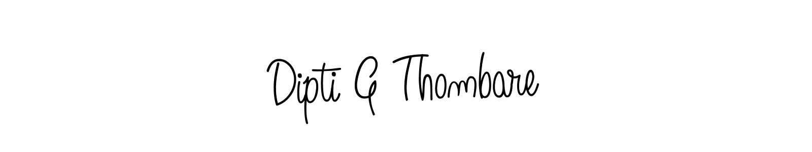 Also You can easily find your signature by using the search form. We will create Dipti G Thombare name handwritten signature images for you free of cost using Angelique-Rose-font-FFP sign style. Dipti G Thombare signature style 5 images and pictures png