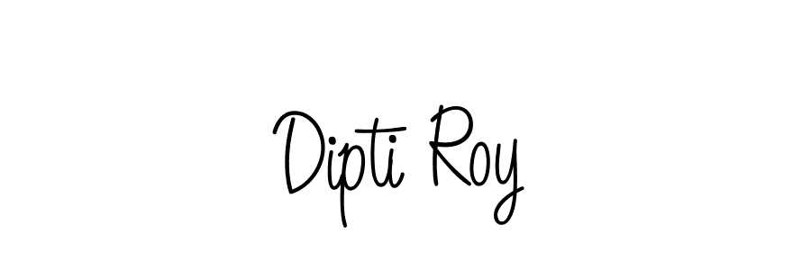 How to make Dipti Roy name signature. Use Angelique-Rose-font-FFP style for creating short signs online. This is the latest handwritten sign. Dipti Roy signature style 5 images and pictures png