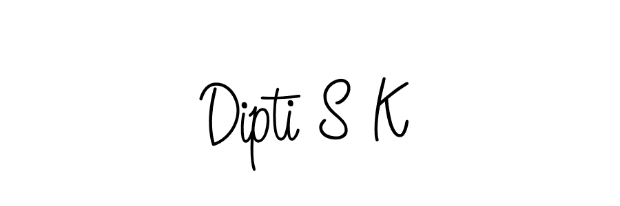 if you are searching for the best signature style for your name Dipti S K. so please give up your signature search. here we have designed multiple signature styles  using Angelique-Rose-font-FFP. Dipti S K signature style 5 images and pictures png