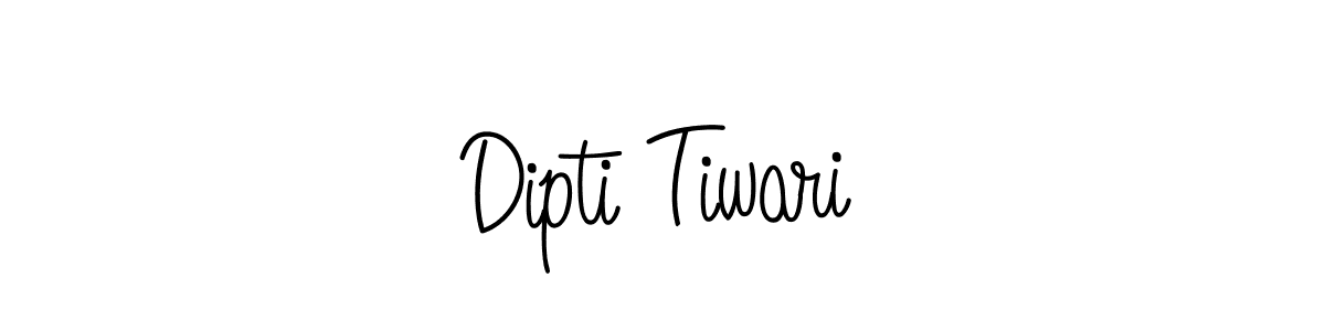 Also You can easily find your signature by using the search form. We will create Dipti Tiwari name handwritten signature images for you free of cost using Angelique-Rose-font-FFP sign style. Dipti Tiwari signature style 5 images and pictures png