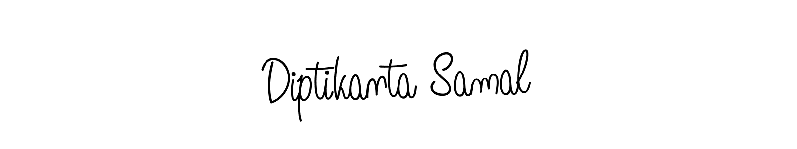 Make a beautiful signature design for name Diptikanta Samal. With this signature (Angelique-Rose-font-FFP) style, you can create a handwritten signature for free. Diptikanta Samal signature style 5 images and pictures png
