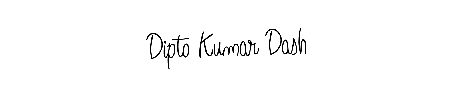 Also we have Dipto Kumar Dash name is the best signature style. Create professional handwritten signature collection using Angelique-Rose-font-FFP autograph style. Dipto Kumar Dash signature style 5 images and pictures png