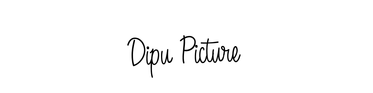 Dipu Picture stylish signature style. Best Handwritten Sign (Angelique-Rose-font-FFP) for my name. Handwritten Signature Collection Ideas for my name Dipu Picture. Dipu Picture signature style 5 images and pictures png