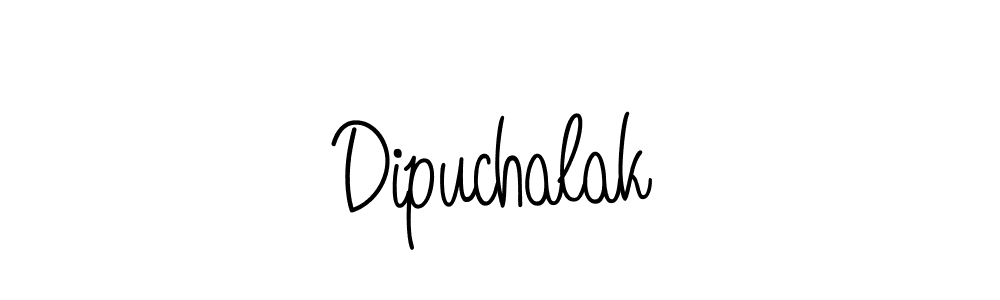 Dipuchalak stylish signature style. Best Handwritten Sign (Angelique-Rose-font-FFP) for my name. Handwritten Signature Collection Ideas for my name Dipuchalak. Dipuchalak signature style 5 images and pictures png