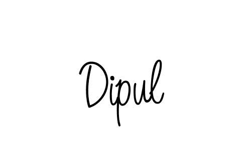 It looks lik you need a new signature style for name Dipul. Design unique handwritten (Angelique-Rose-font-FFP) signature with our free signature maker in just a few clicks. Dipul signature style 5 images and pictures png