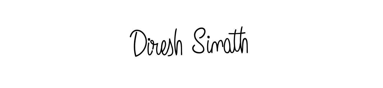 You can use this online signature creator to create a handwritten signature for the name Diresh Sinath. This is the best online autograph maker. Diresh Sinath signature style 5 images and pictures png