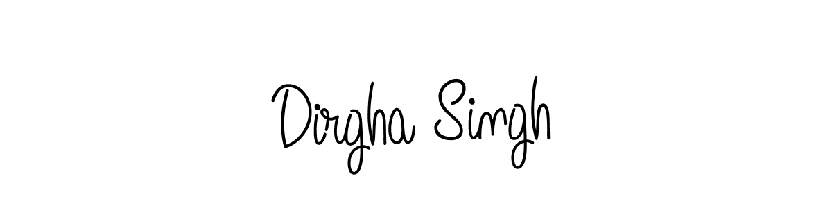 Also we have Dirgha Singh name is the best signature style. Create professional handwritten signature collection using Angelique-Rose-font-FFP autograph style. Dirgha Singh signature style 5 images and pictures png